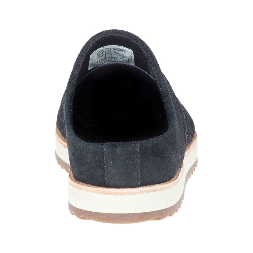 Sabots Merrell Juno Clog Suede Noir Femme | F.R.CJZH